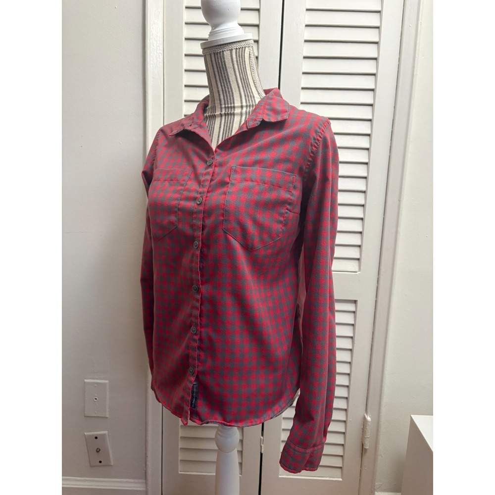 Toad & Co Womens Size Small Dakotah Travel Shirt Plaid Flannel Button Down